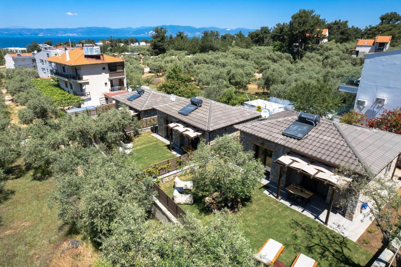 La Terra Petra Villa Skala Rachoni  Ngoại thất bức ảnh