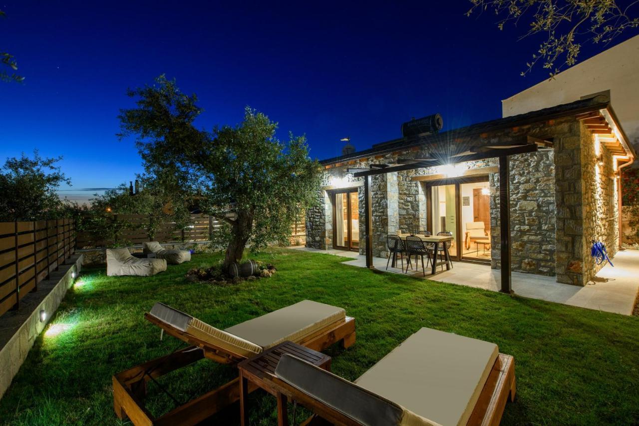 La Terra Petra Villa Skala Rachoni  Ngoại thất bức ảnh