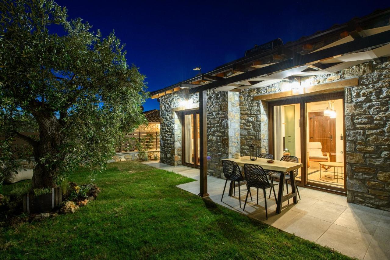 La Terra Petra Villa Skala Rachoni  Ngoại thất bức ảnh