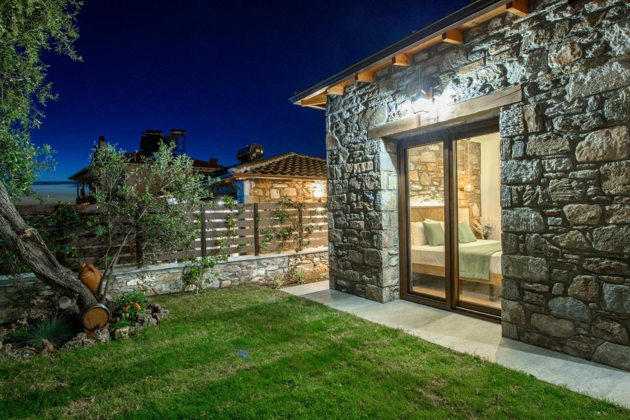 La Terra Petra Villa Skala Rachoni  Ngoại thất bức ảnh