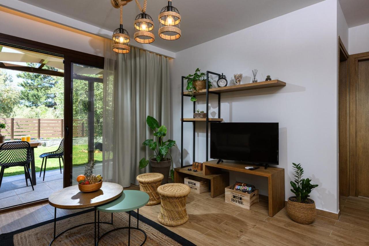 La Terra Petra Villa Skala Rachoni  Ngoại thất bức ảnh
