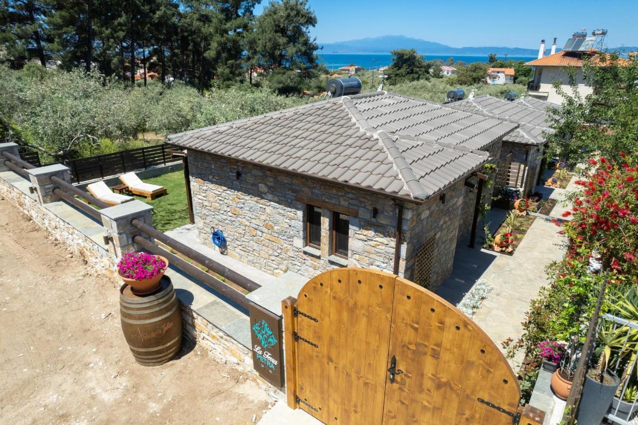 La Terra Petra Villa Skala Rachoni  Ngoại thất bức ảnh