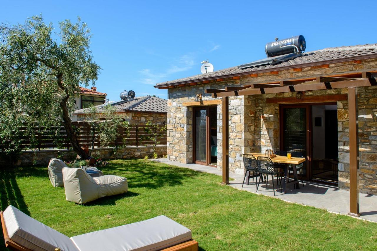 La Terra Petra Villa Skala Rachoni  Ngoại thất bức ảnh