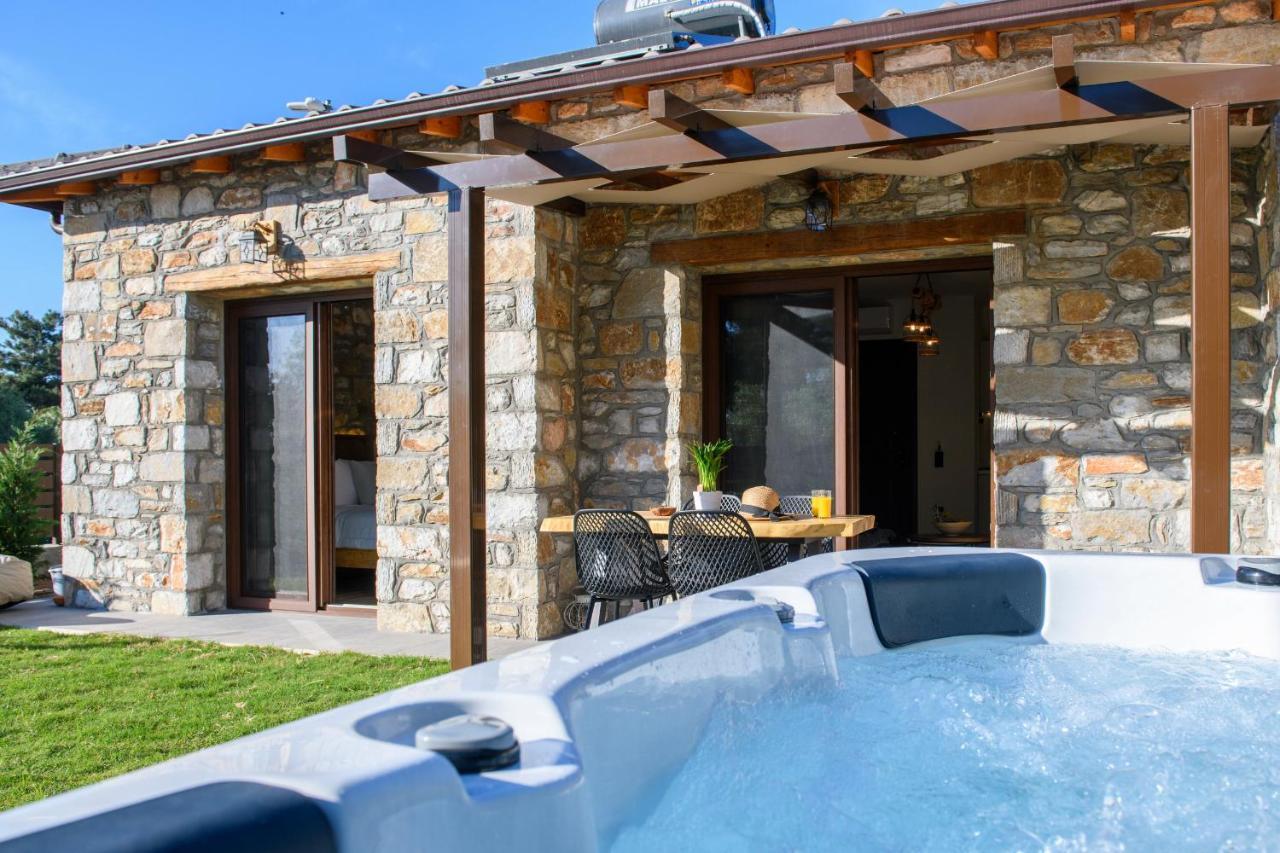 La Terra Petra Villa Skala Rachoni  Ngoại thất bức ảnh