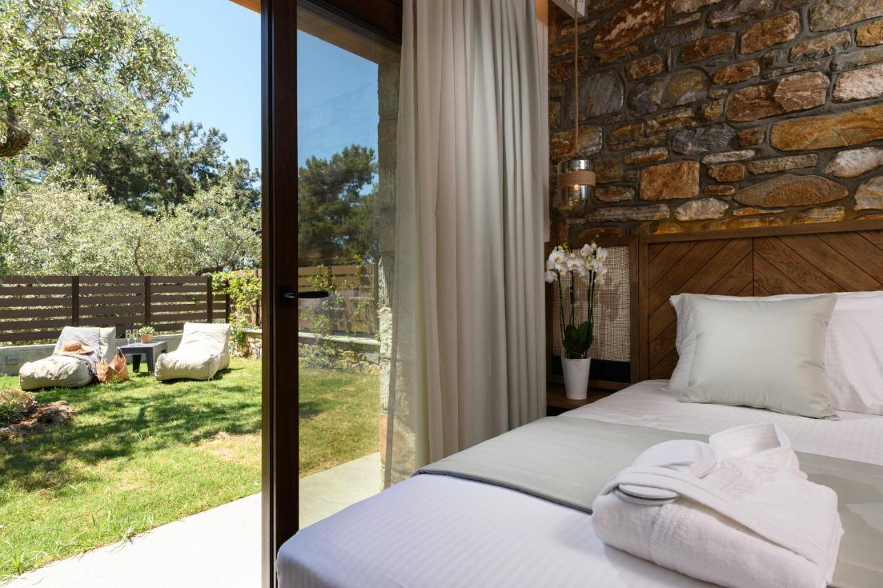 La Terra Petra Villa Skala Rachoni  Ngoại thất bức ảnh