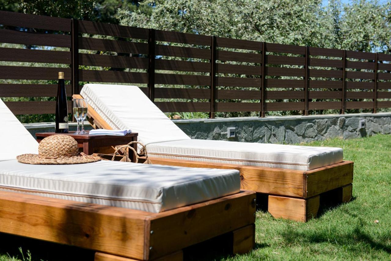 La Terra Petra Villa Skala Rachoni  Ngoại thất bức ảnh