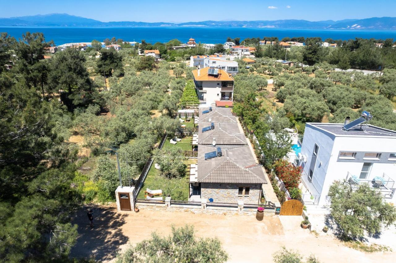 La Terra Petra Villa Skala Rachoni  Ngoại thất bức ảnh