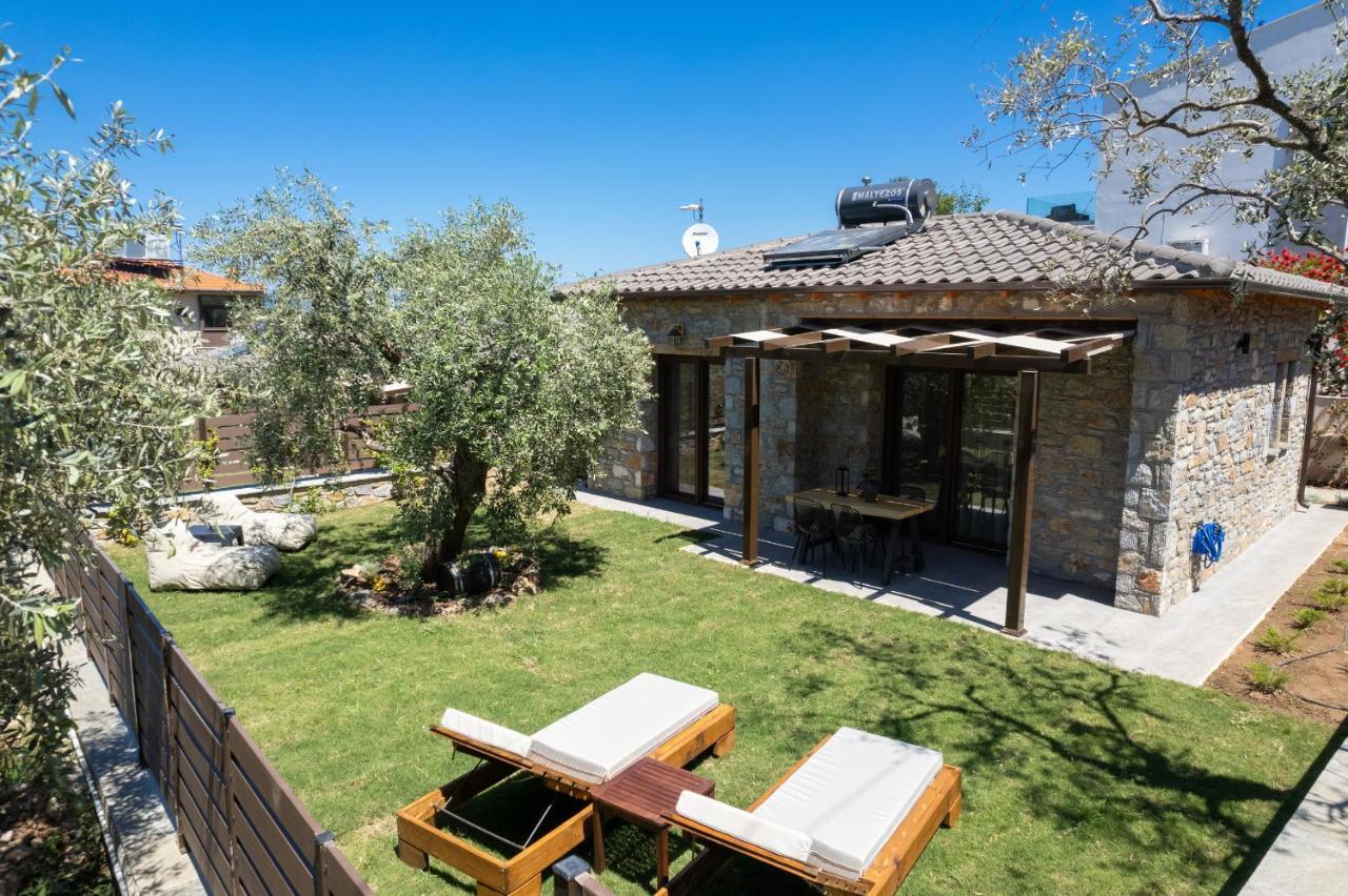 La Terra Petra Villa Skala Rachoni  Ngoại thất bức ảnh