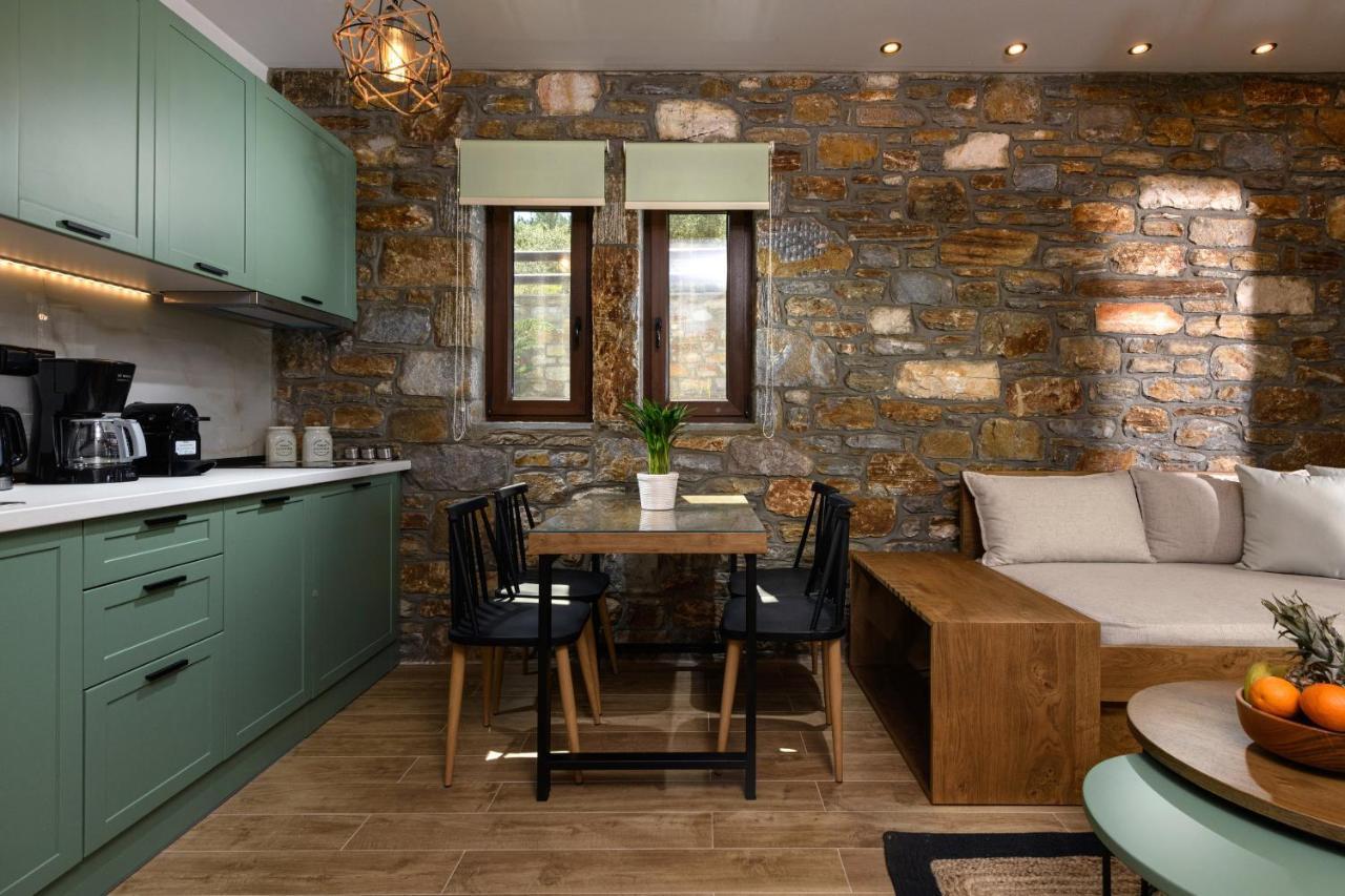 La Terra Petra Villa Skala Rachoni  Ngoại thất bức ảnh