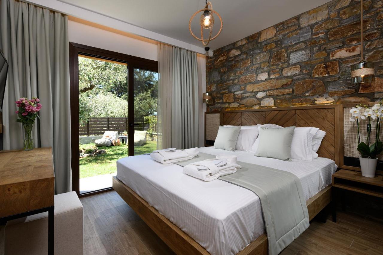 La Terra Petra Villa Skala Rachoni  Ngoại thất bức ảnh
