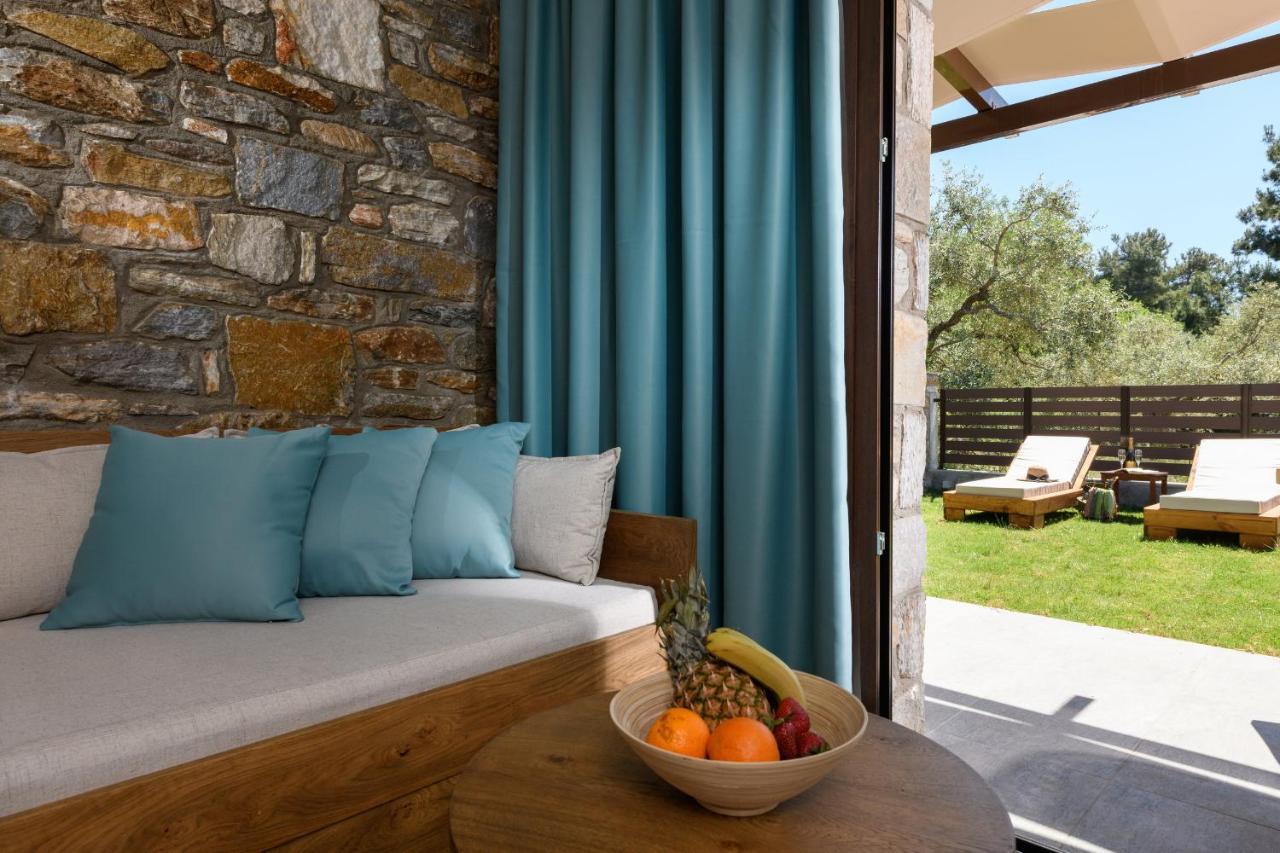La Terra Petra Villa Skala Rachoni  Ngoại thất bức ảnh