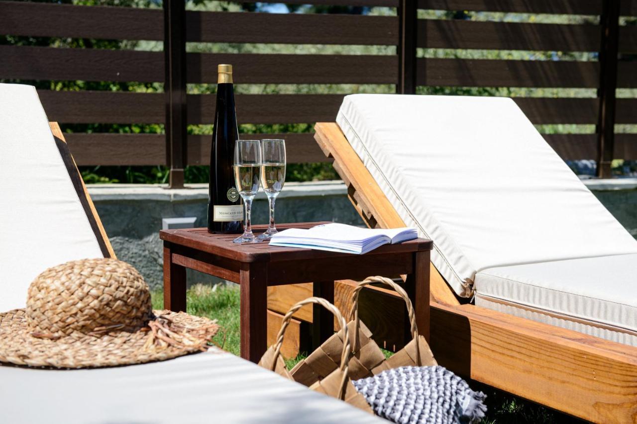 La Terra Petra Villa Skala Rachoni  Ngoại thất bức ảnh