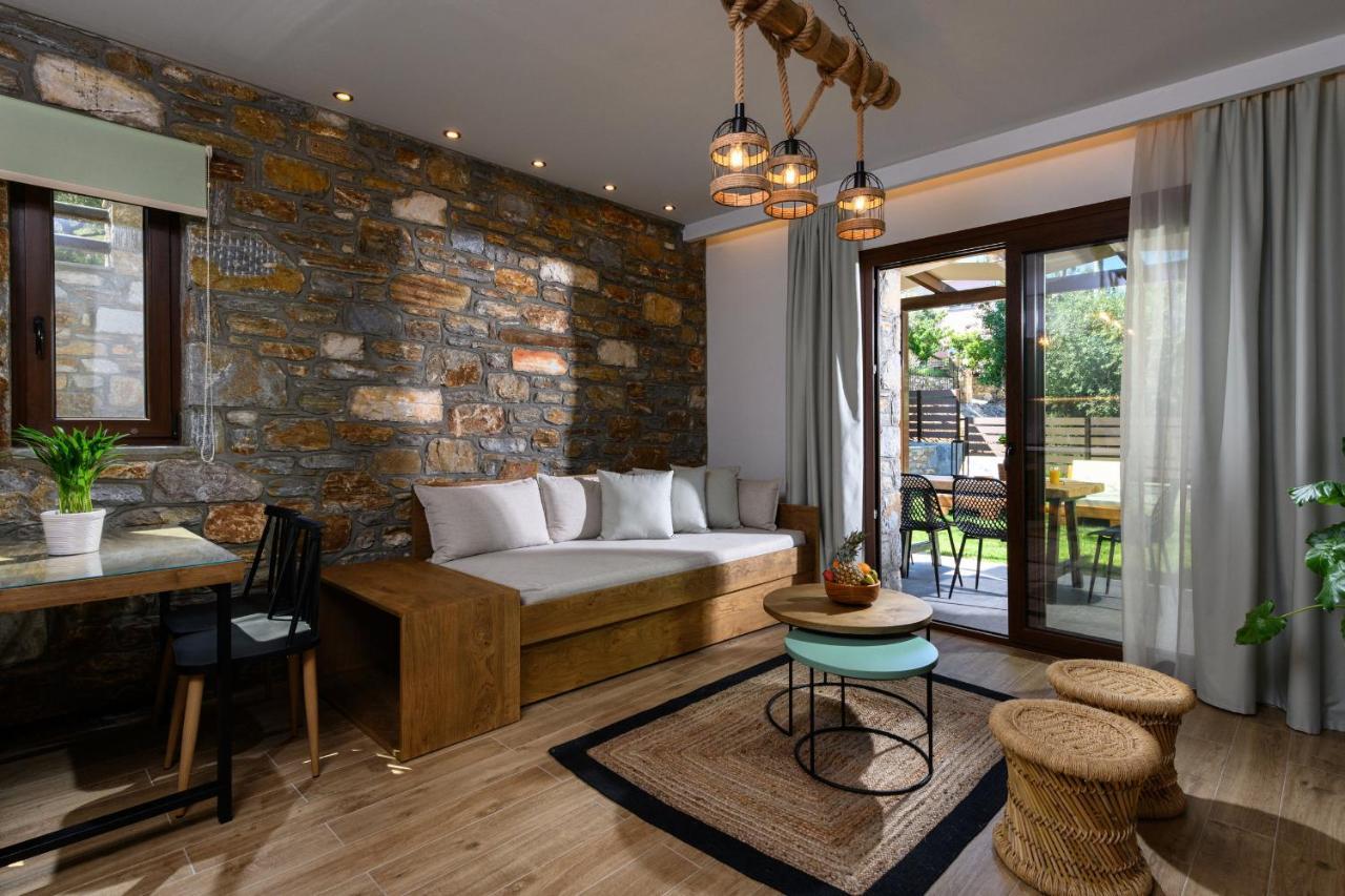La Terra Petra Villa Skala Rachoni  Ngoại thất bức ảnh
