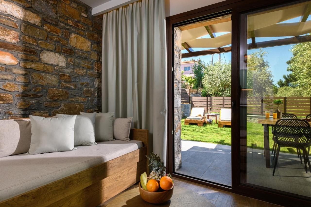 La Terra Petra Villa Skala Rachoni  Ngoại thất bức ảnh