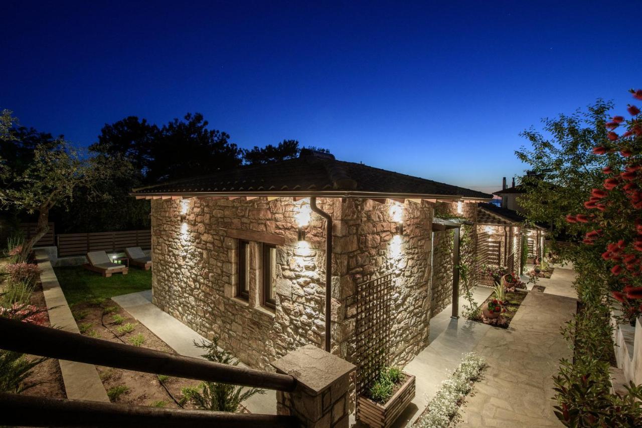La Terra Petra Villa Skala Rachoni  Ngoại thất bức ảnh